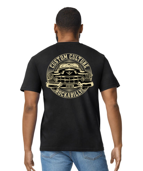 Hotrod 58 T-Shirt Hot Rod Custom Culture Vintage Retro Rockabilly Design